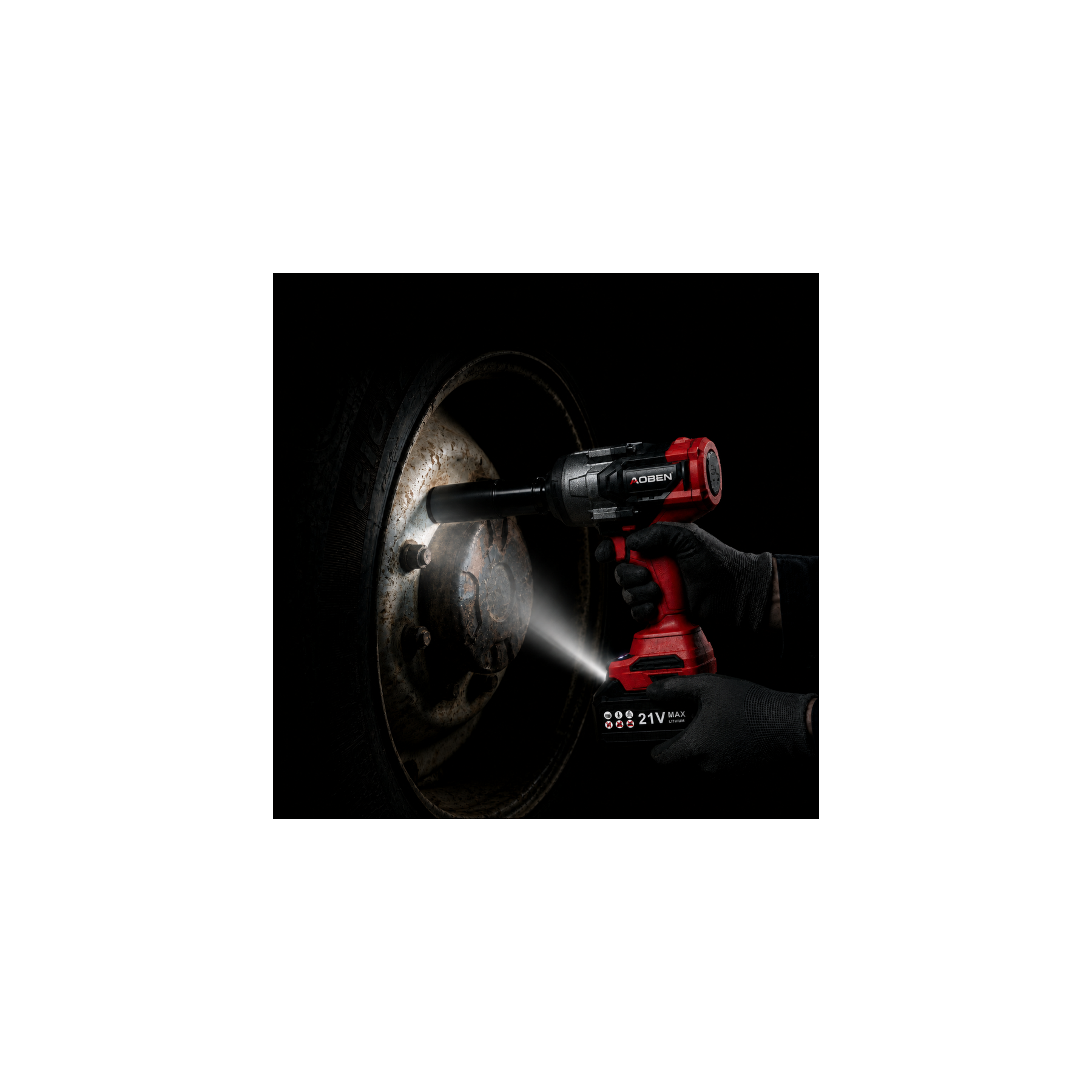 1/2" 21V 1100 Ft-lbs Brushless Cordless Impact Wrench