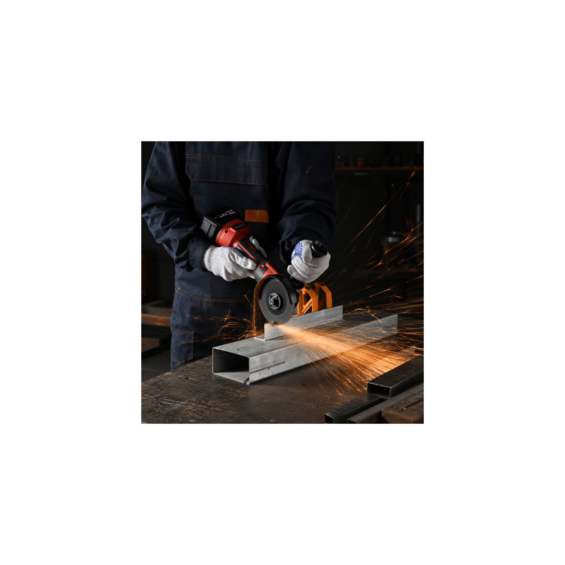 4-1/2" 21V Paddle Switch Brushless Cordless Angle Grinder