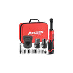 3/8" 12V Extended  Cordless Electric Ratchet Wrench Set