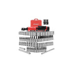 3/8" 12V Cordless Electric Ratchet Wrench Set with 83 Sockets