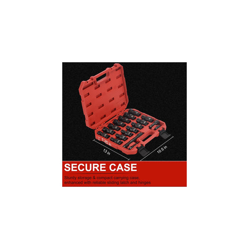 1/2"  18 Pieces Drive Impact Socket Set