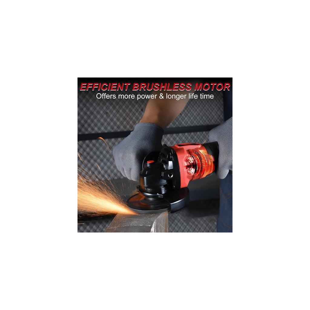 4-1/2" 21V Brushless Cordless Angle Grinder