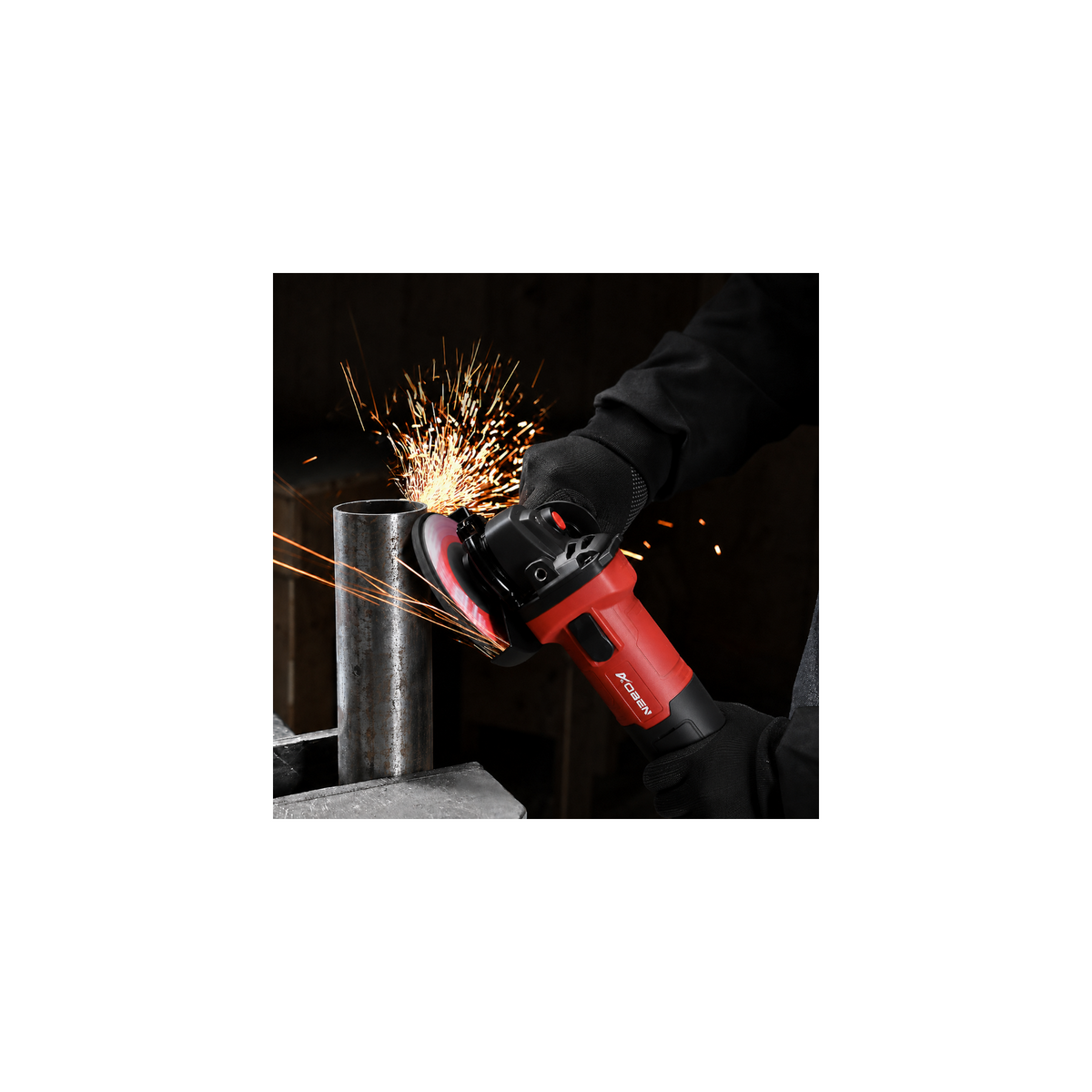 4-1/2" 900W Power Motor Corded Angle Grinder