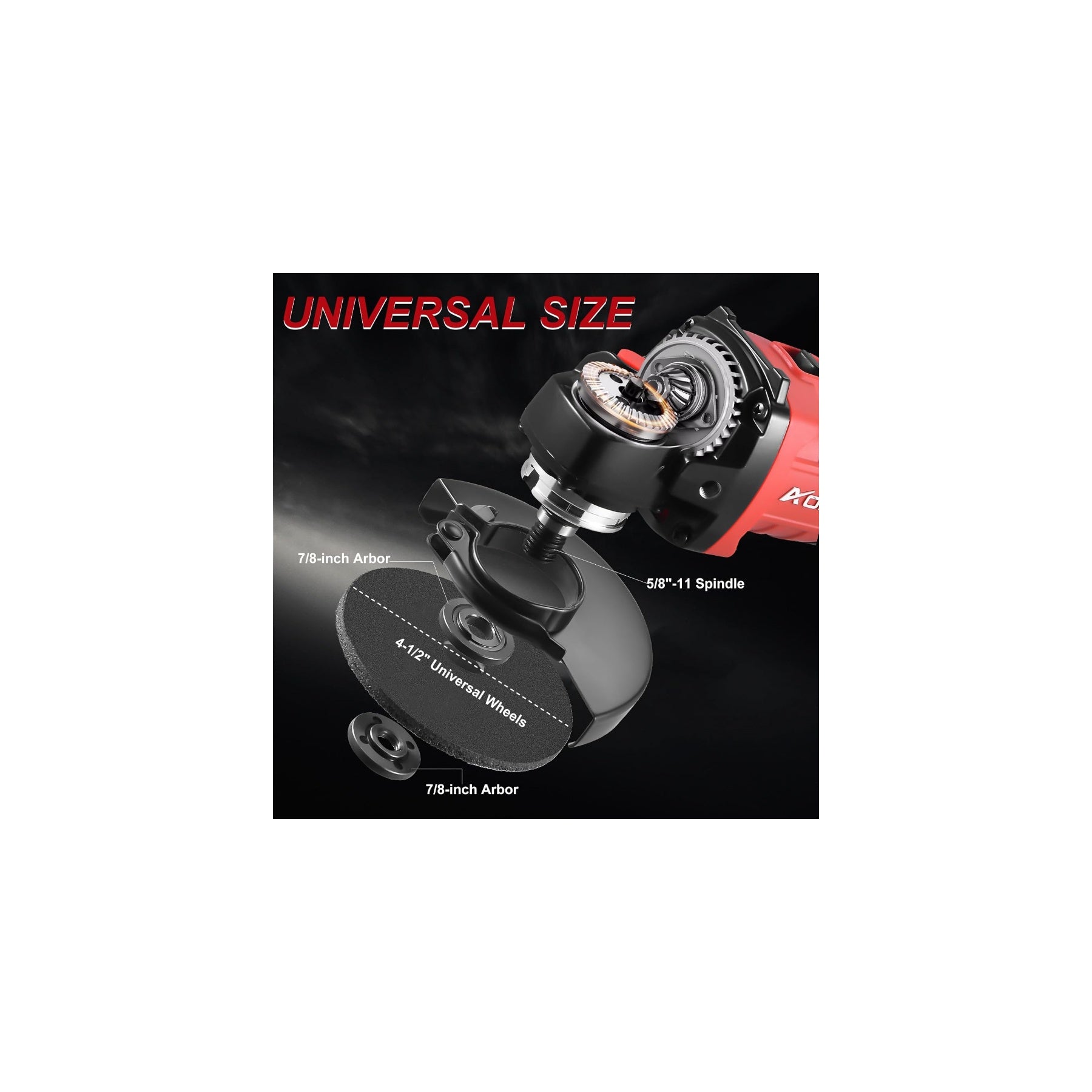 4-1/2" 21V Brushless Cordless Angle Grinder