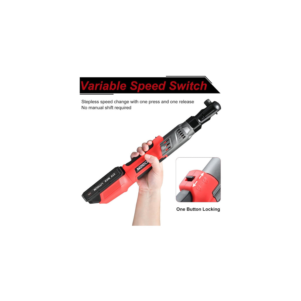 1/2" 21V Brushless Cordless Electric Power Ratchet