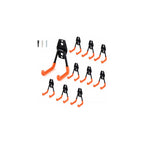10 X Small U hooks