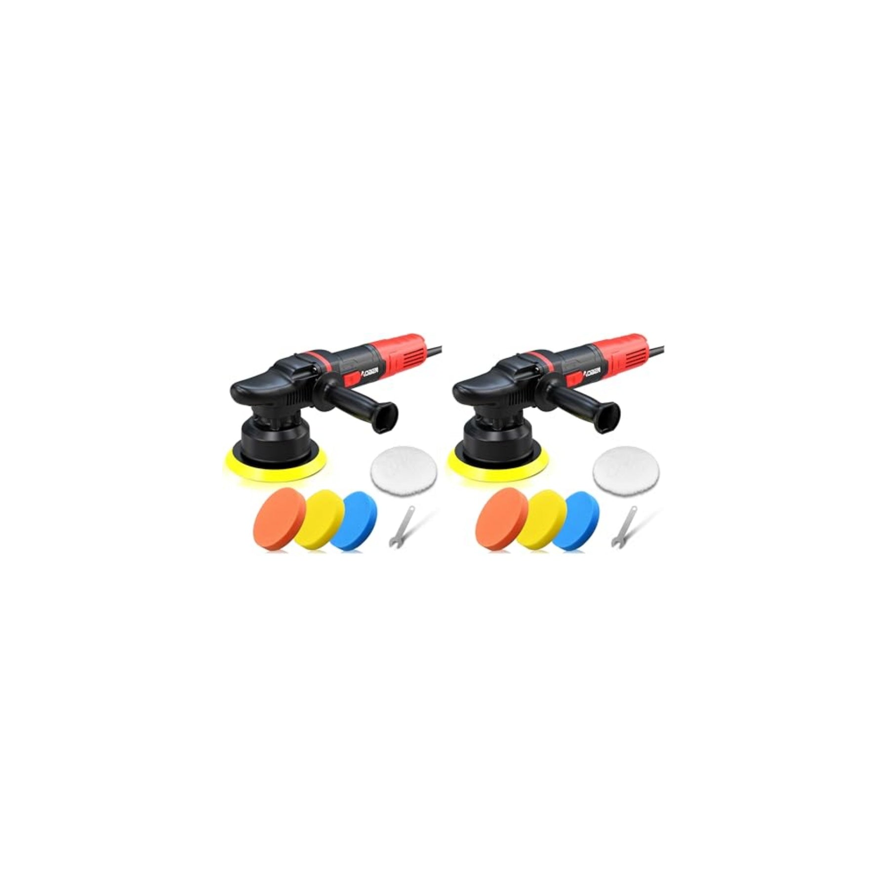 6" Dual Action Polisher Set