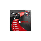 4-1/2" 900W 6-Speed Power Motor Corded Angle Grinder