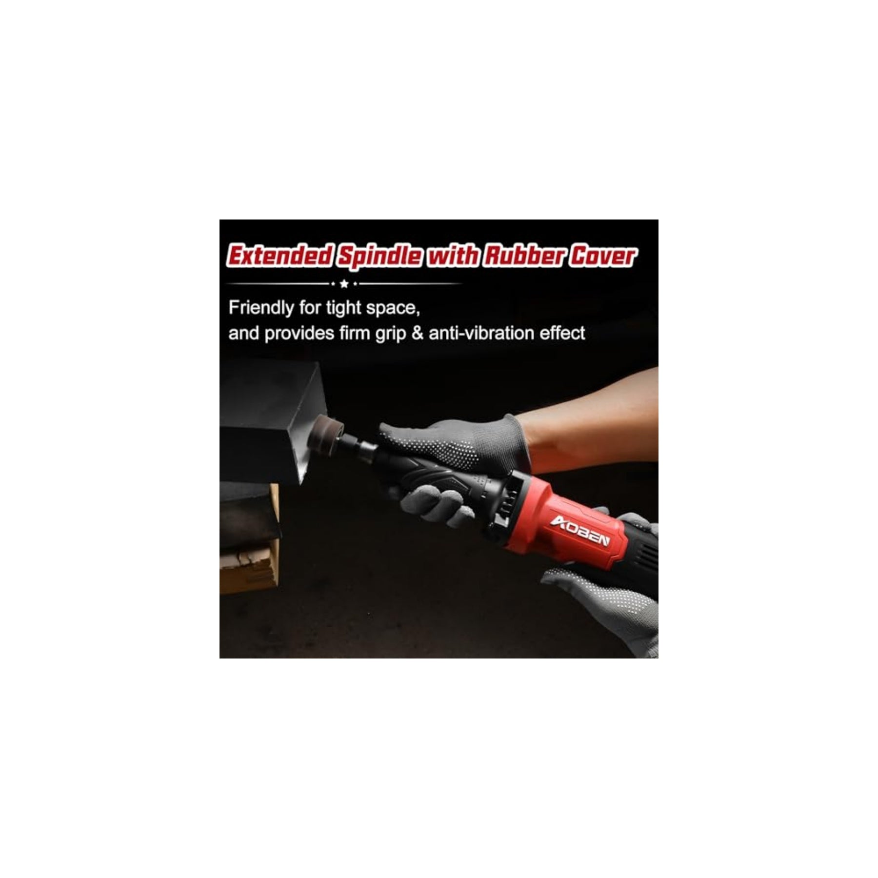 1/4" 6-Speed Power Motor Electric Corded Die Grinder