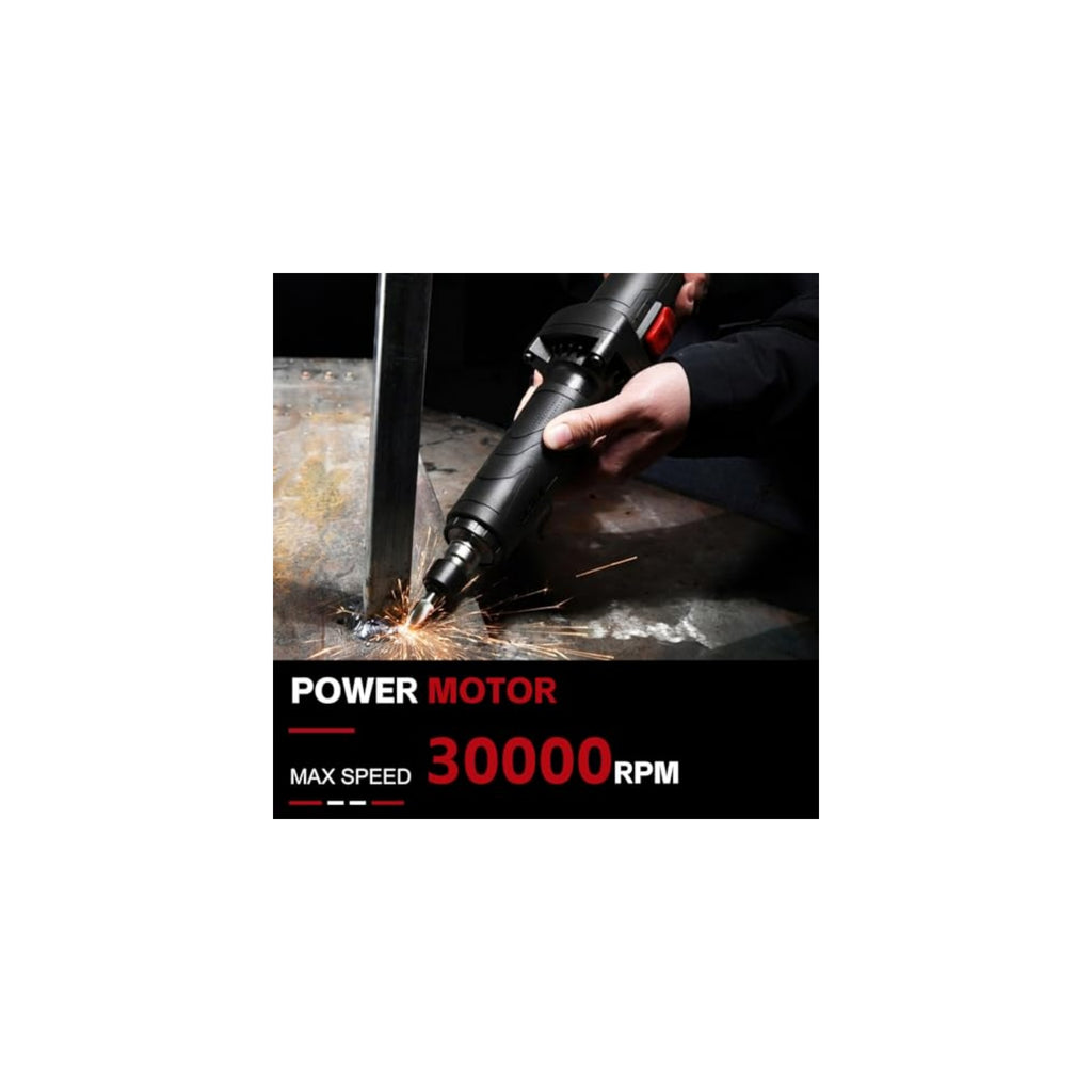 1/4" 6-Speed Power Motor Electric Corded Die Grinder