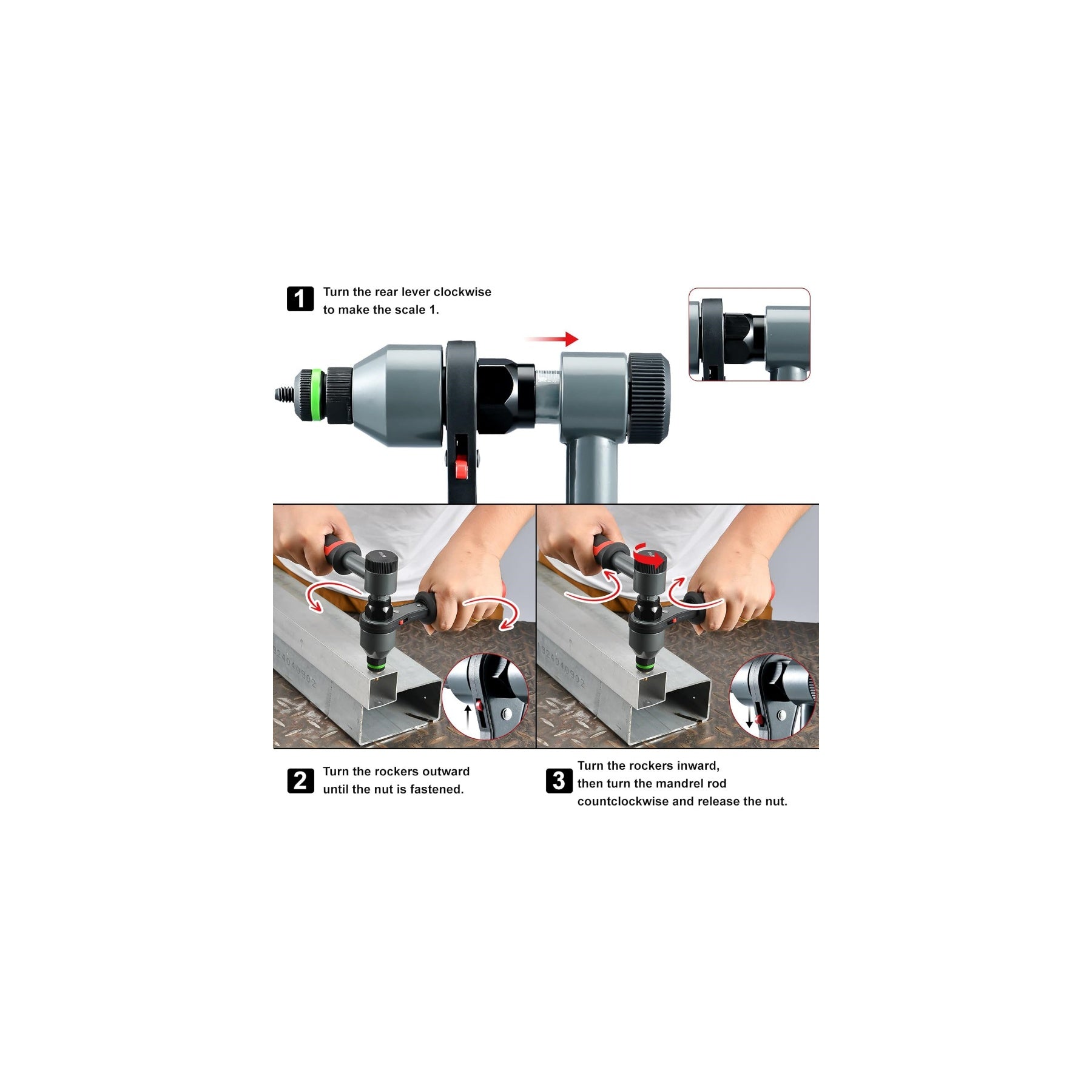 Ratchet Rivet Nut Tool Set