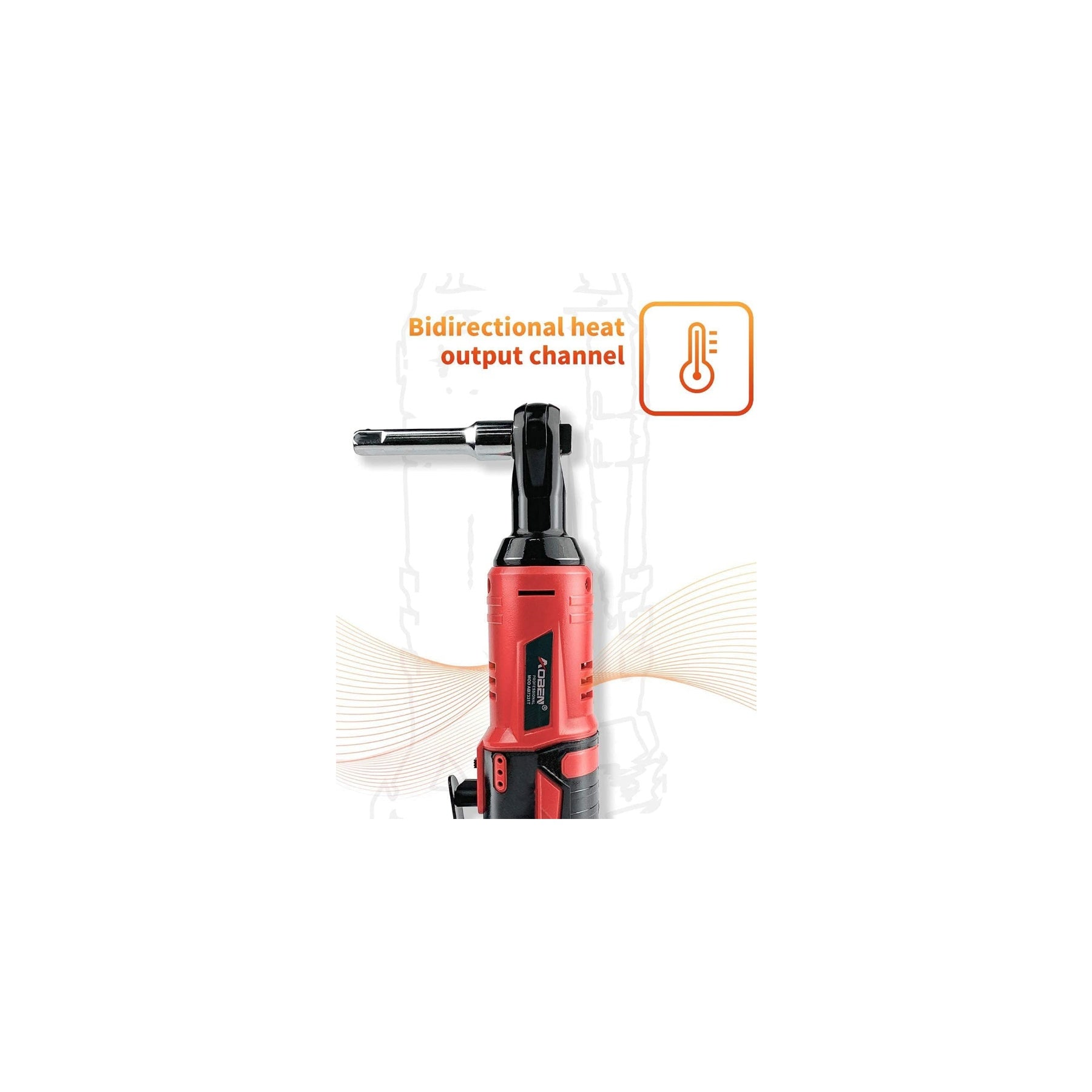 3/8" 12V Power Electric Ratchet Wrench Set with 1 Battery