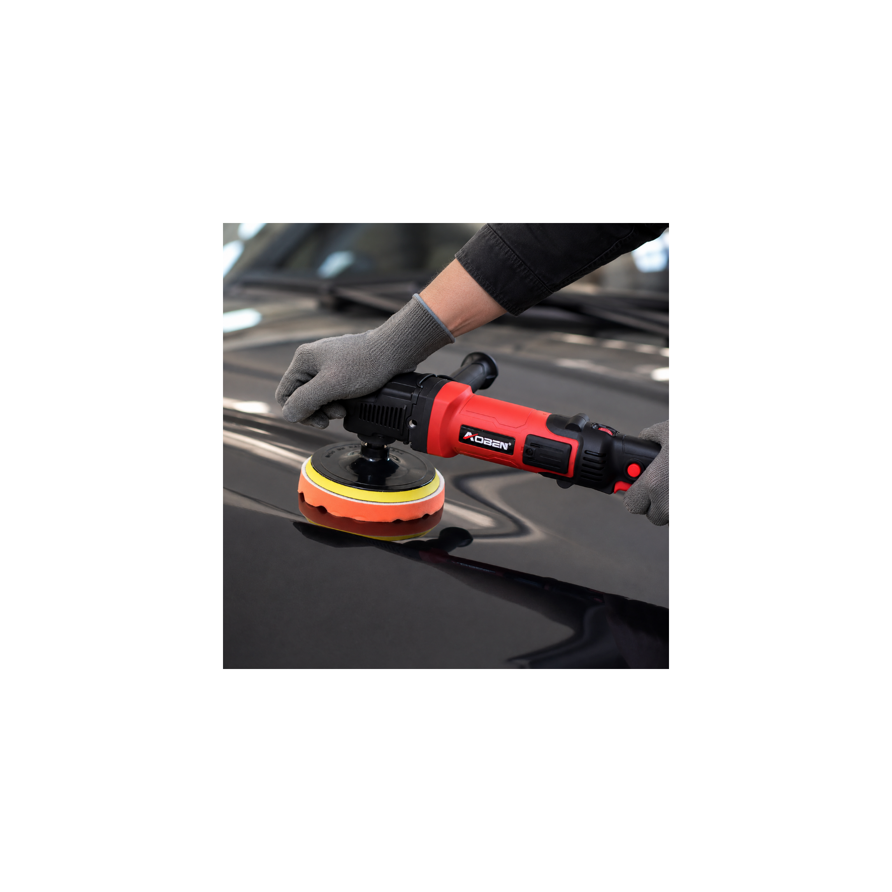 6"/ 7" 1600W Rotary Buffer Polisher