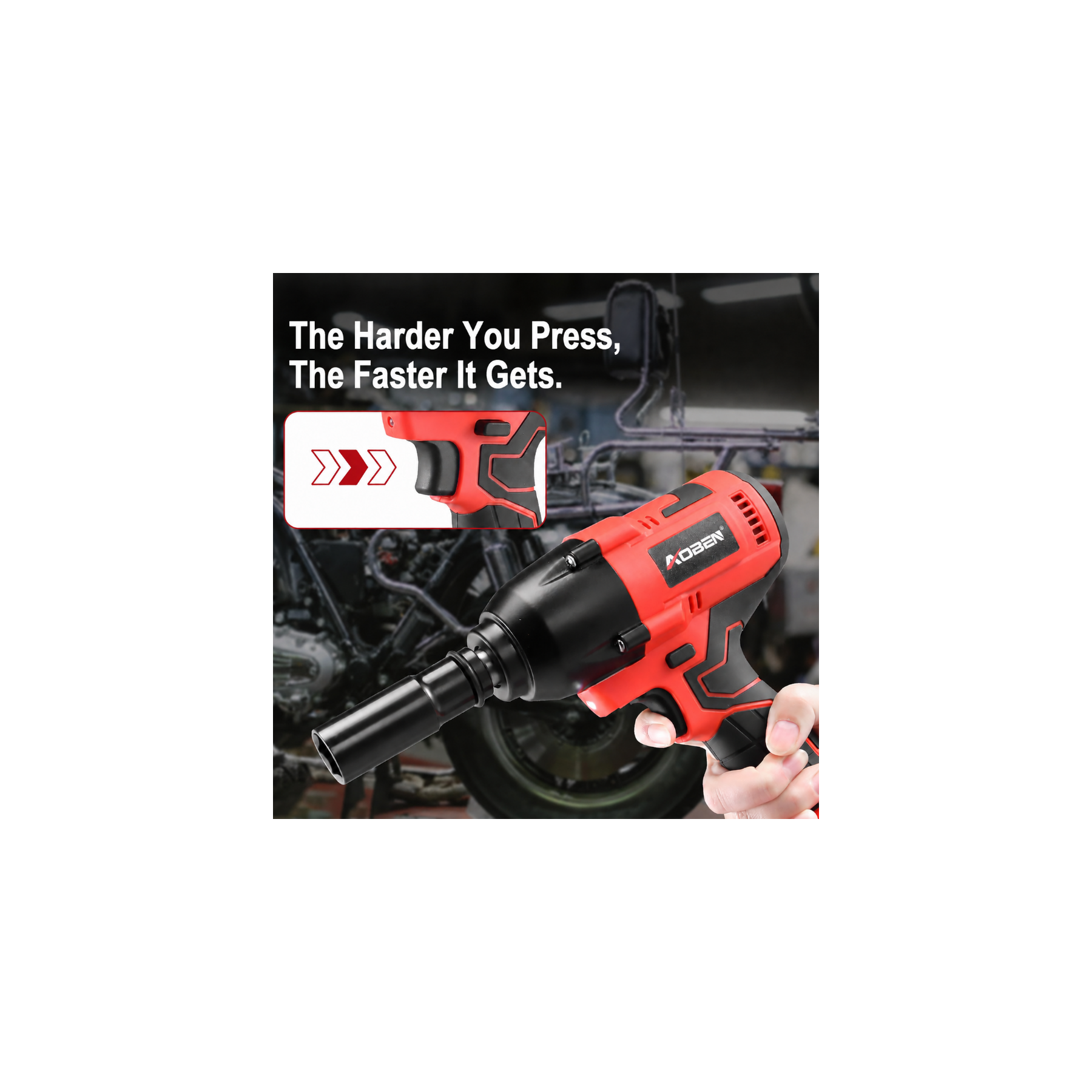 1/2" 21V Brushless Cordless Impact Wrench