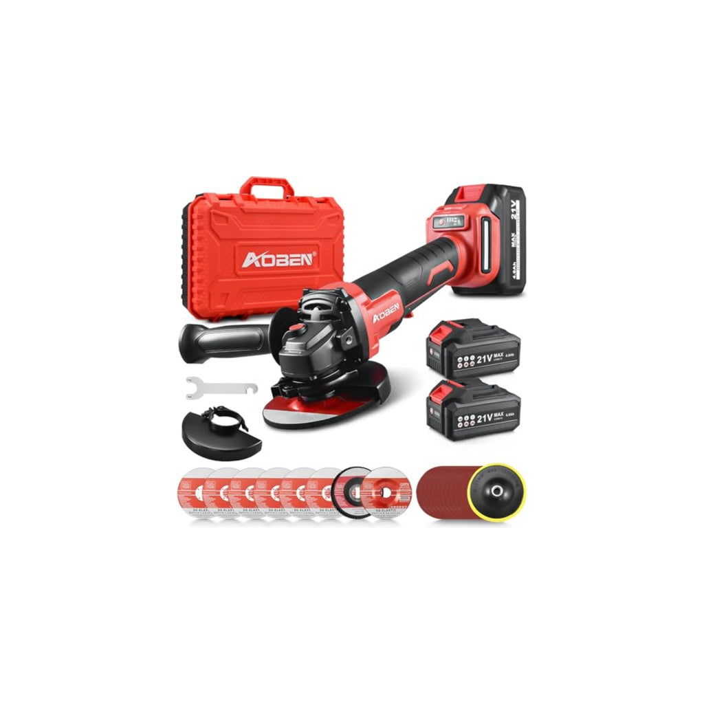 4-1/2" 21V Paddle Switch Brushless Cordless Angle Grinder