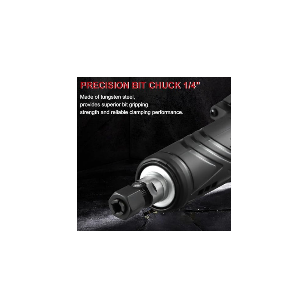 1/4" 6-Speed Power Motor Electric Corded Die Grinder