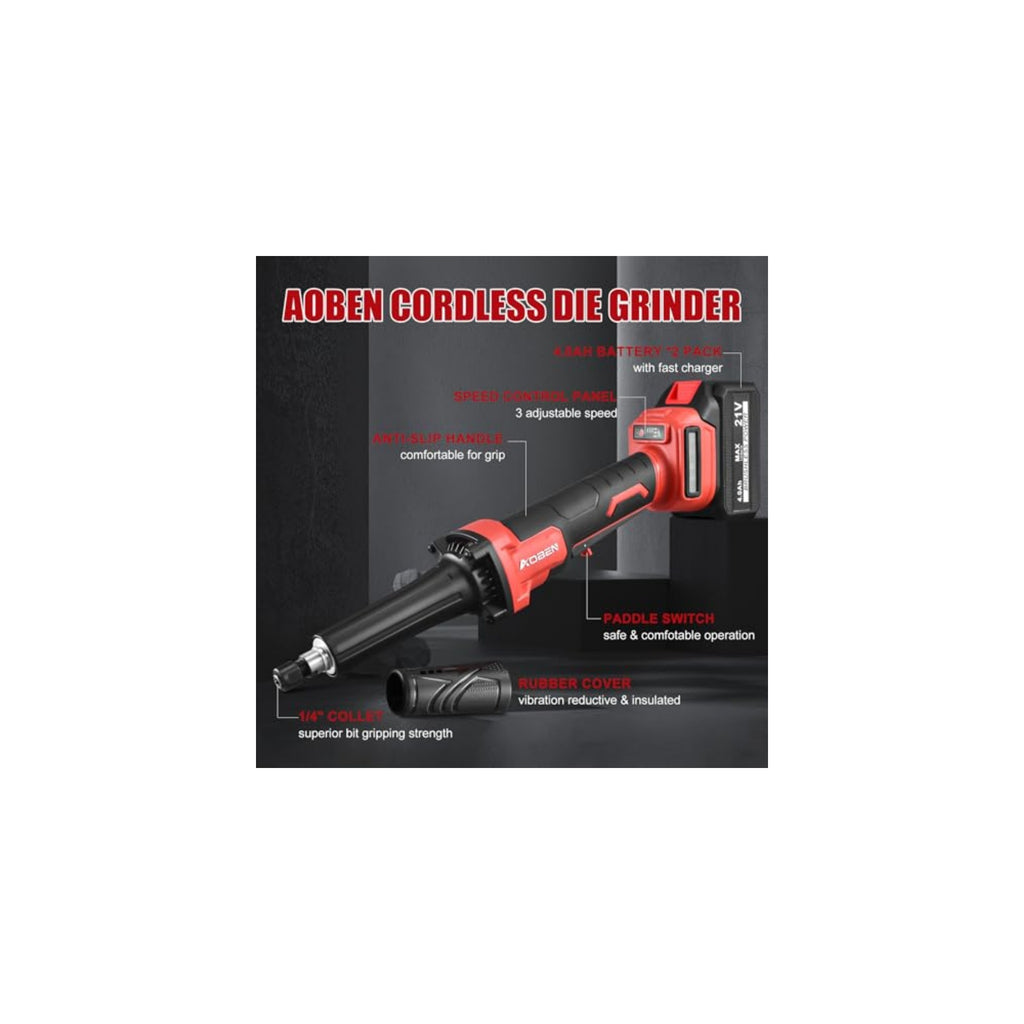 1/4" Power Motor Electric Cordless Die Grinder