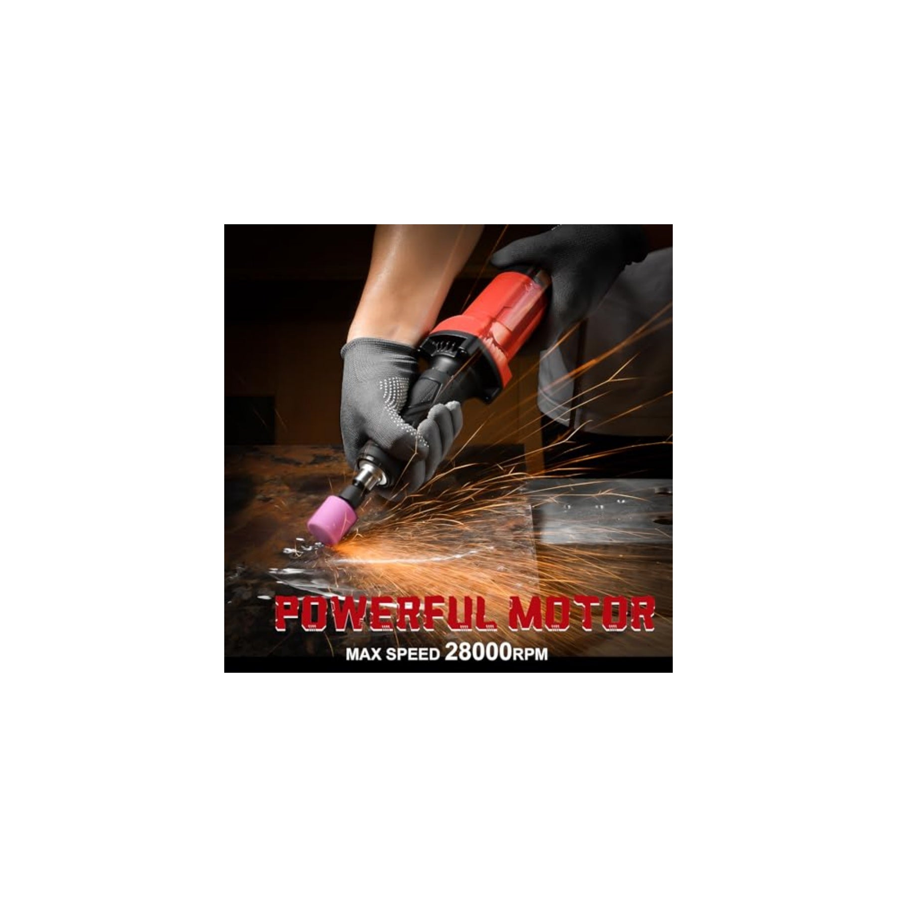 1/4" Power Motor Electric Corded Die Grinder