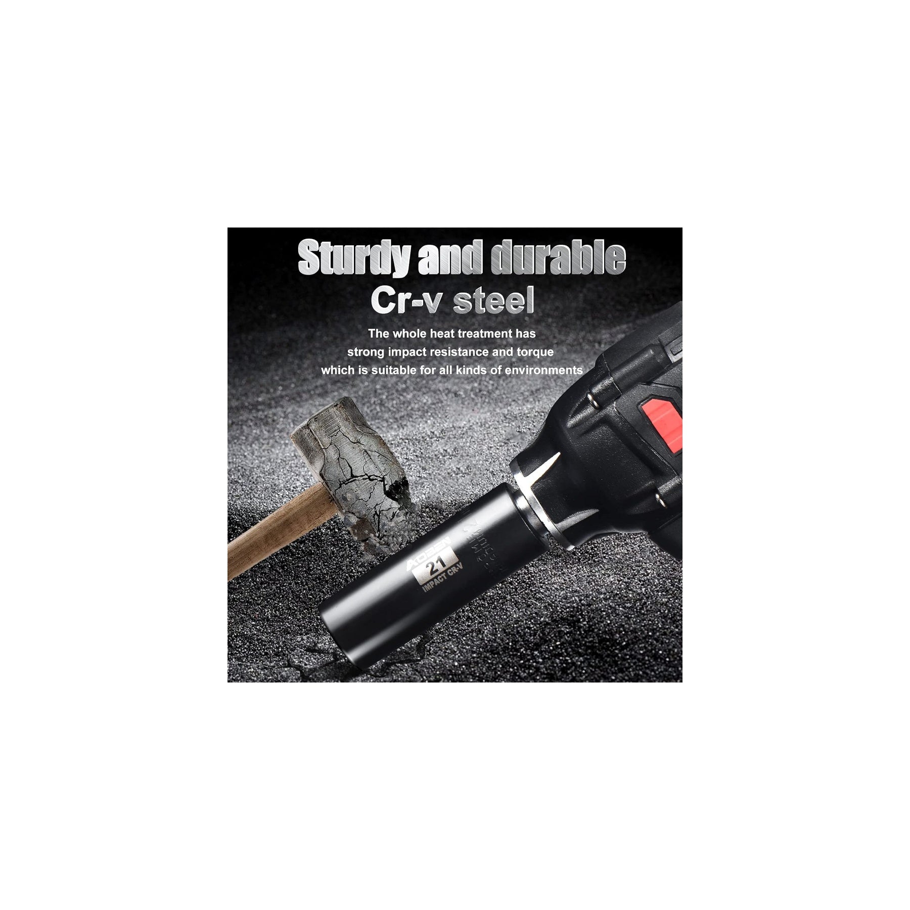 3/8"  49 Pieces Drive Impact Socket Set