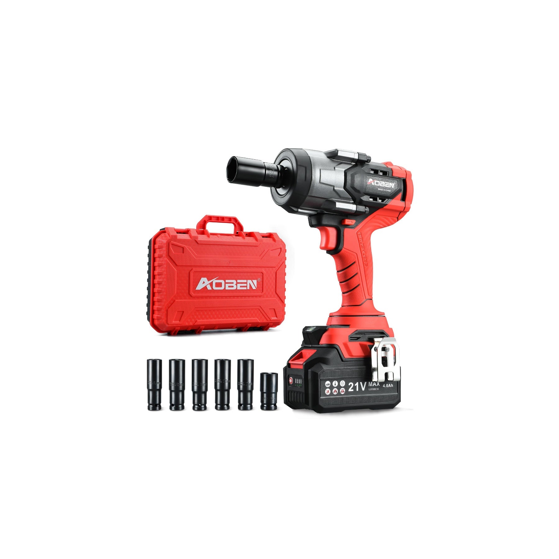 1/2" 21V 1100 Ft-lbs Brushless Cordless Impact Wrench