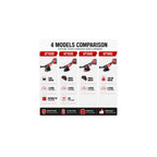 4-1/2" 21V Lock-on Switch Brushless Cordless Angle Grinder