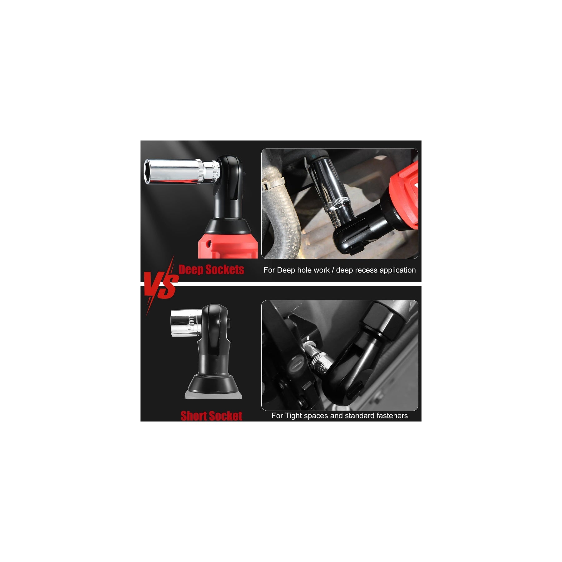 3/8" 20V Brushless Cordless Electric Power Ratchet