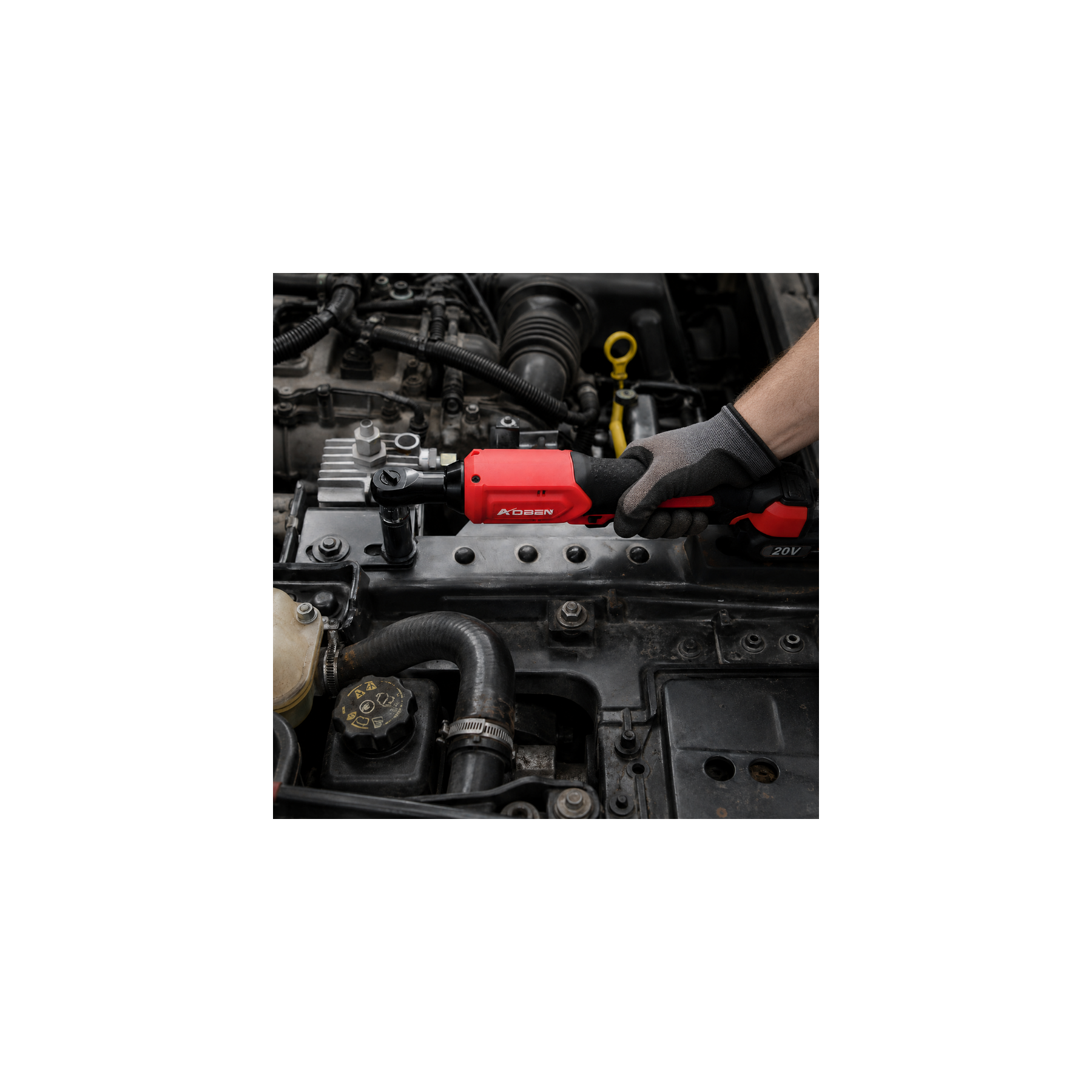 3/8" 20V Brushless Cordless Electric Power Ratchet