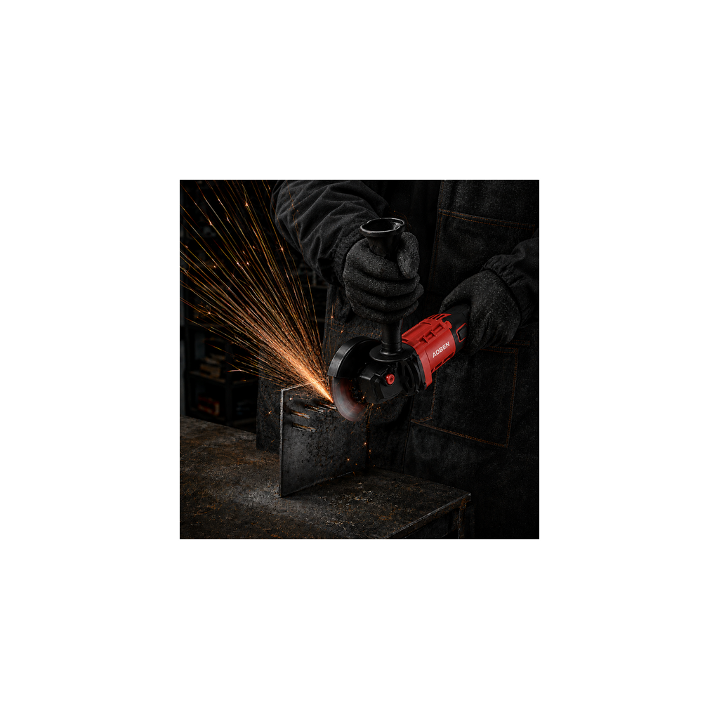 4-1/2" 21V 180° Rotating Body Brushless Cordless Angle Grinder