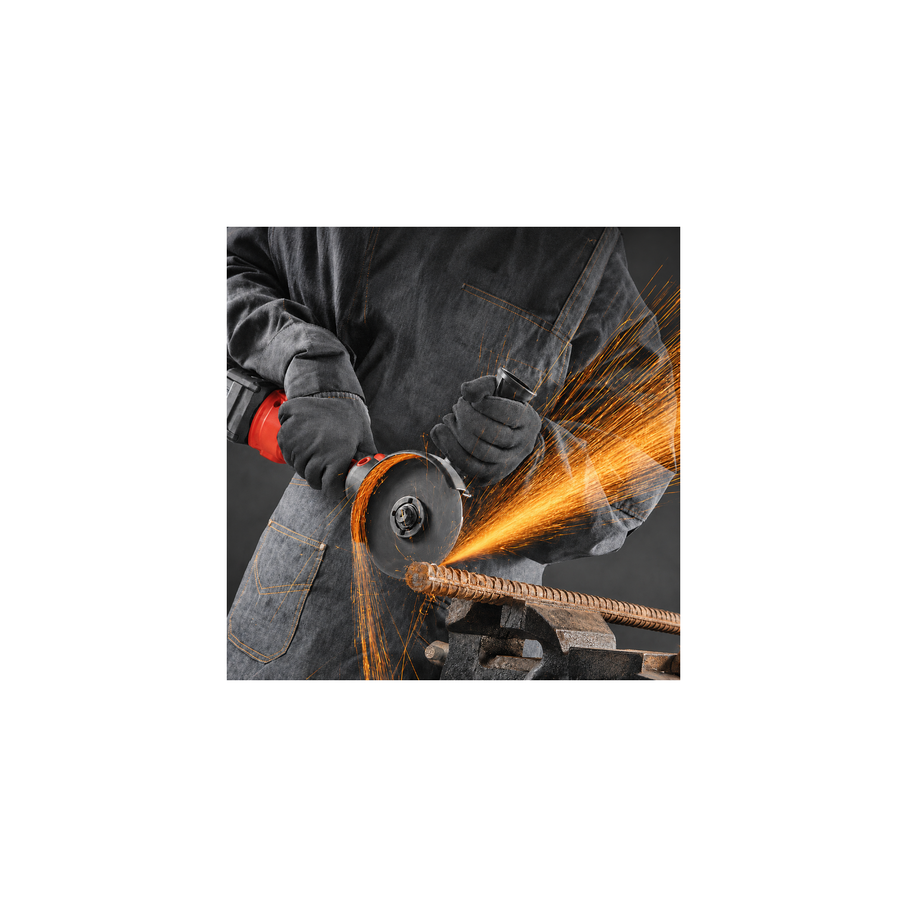 4-1/2" 21V Lock-on Switch Brushless Cordless Angle Grinder