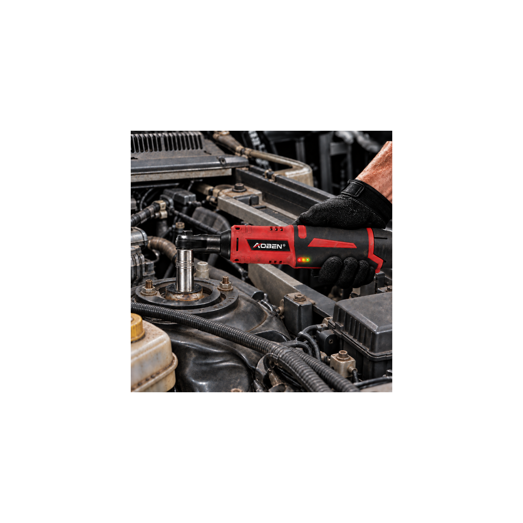1/4" 12V Cordless Electric Power Ratchet