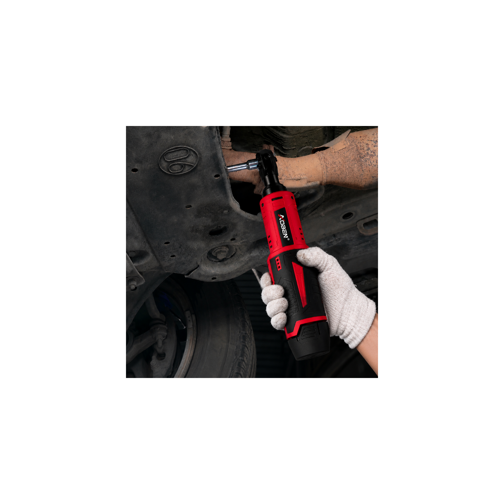 3/8" 12V Cordless Electric Ratchet Wrench Set with 83 Sockets