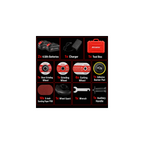 4-1/2" 21V Lock-on Switch Brushless Cordless Angle Grinder
