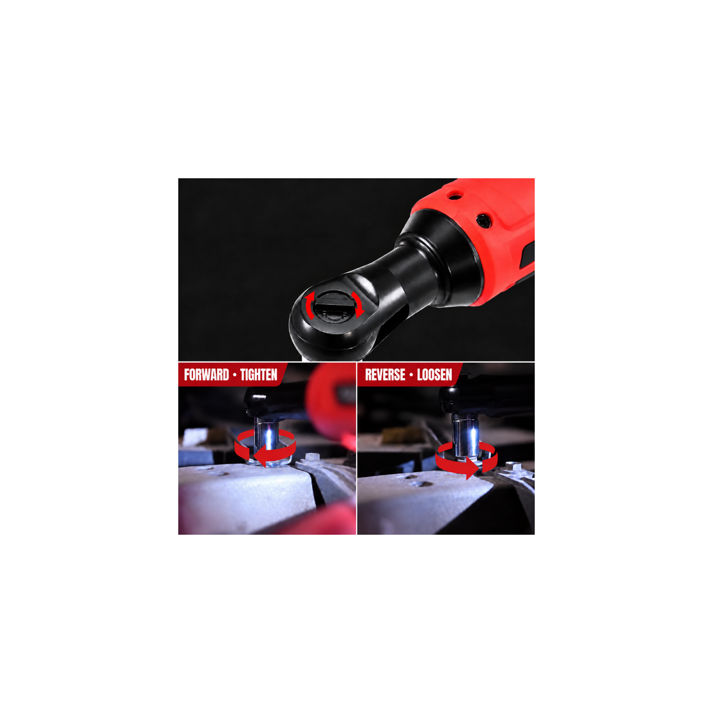 1/4" 12V Cordless Electric Power Ratchet