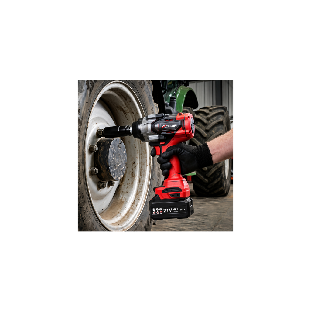 1/2" 21V 810 Ft-lbs Brushless Cordless Impact Wrench