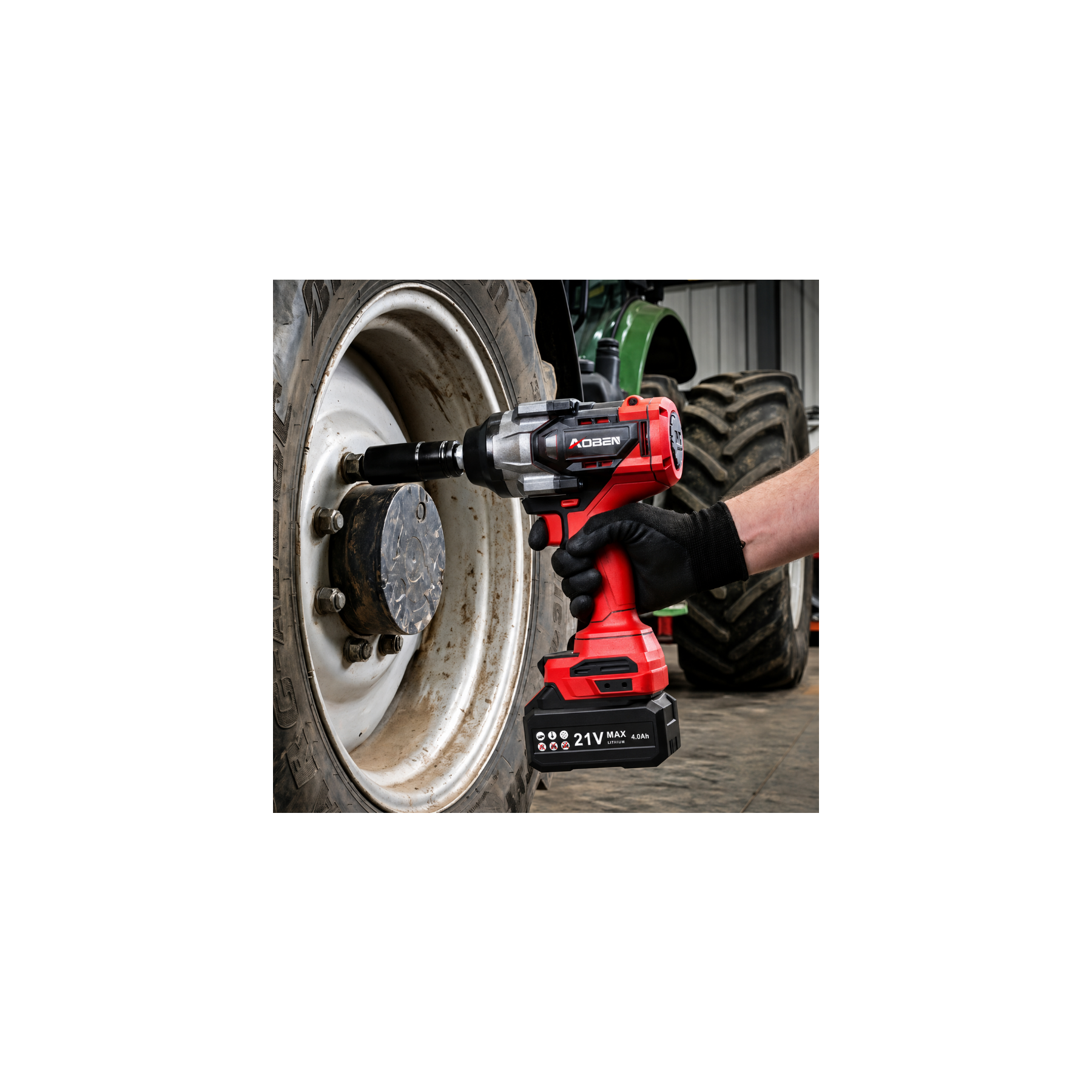 1/2" 21V 810 Ft-lbs Brushless Cordless Impact Wrench